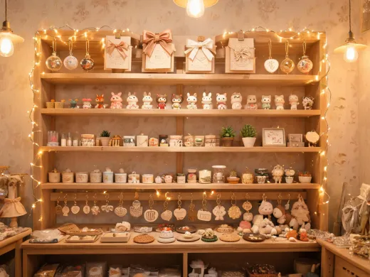 Retail gift merchandising