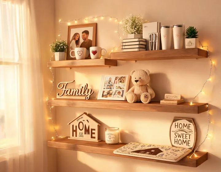 Recipient gift paths illustrated with personalized gifts